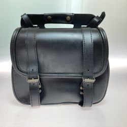 ◎◎ DEGNER レザー サドルバッグ サイドバッグ 本革 ブラック Cランク