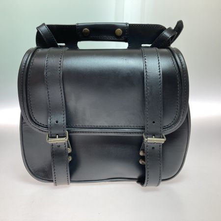  DEGNER レザー サドルバッグ サイドバッグ 本革 ブラック