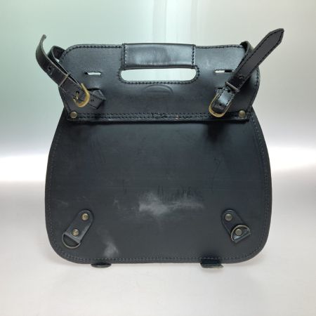  DEGNER レザー サドルバッグ サイドバッグ 本革 ブラック