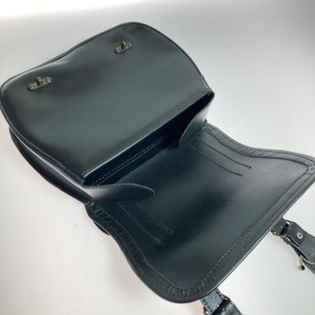  DEGNER レザー サドルバッグ サイドバッグ 本革 ブラック