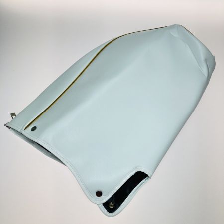  le coq sportif ルコックスポルティフ キャディバッグ 9.5型 3.8kg 6分割 ブラック x ホワイト