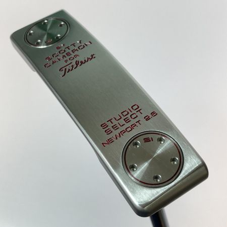  Titleist タイトリスト SCOTTY CAMERON STUDIO select NEWPORT2.6 34インチ パター カバー付