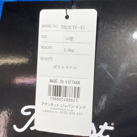  Titleist タイトリスト キャディバッグ 10型 14分割 2.8kg TB22CT6-42