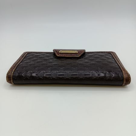 CELINE セリーヌ 2つ折り長財布 財布 ブラウン