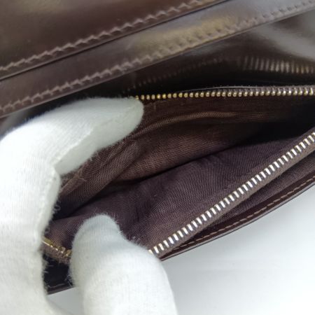  CELINE セリーヌ 2つ折り長財布 財布 ブラウン