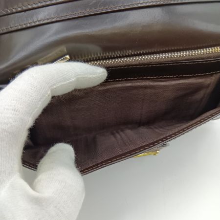  CELINE セリーヌ 2つ折り長財布 財布 ブラウン