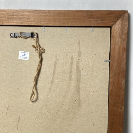  WARREN KIMBLE ウォーレン キンブル AMERICAN AS APPLE PIE 絵画 額付