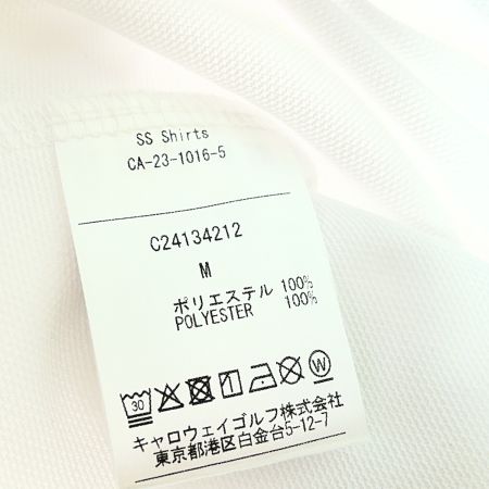  Callaway Golf キャロウェイゴルフ オニカノコ モックネック チュニック シャツチュニックワンピース ホワイト SIZE M 