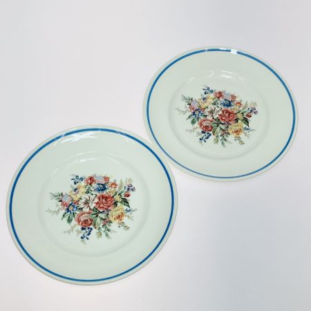  Wedgwood ウェッジウッド Ralph Lauren ラルフローレン プレート 2枚セット 直径20cm