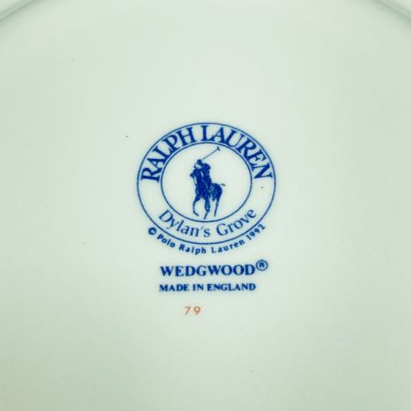  Wedgwood ウェッジウッド Ralph Lauren ラルフローレン プレート 2枚セット 直径20cm