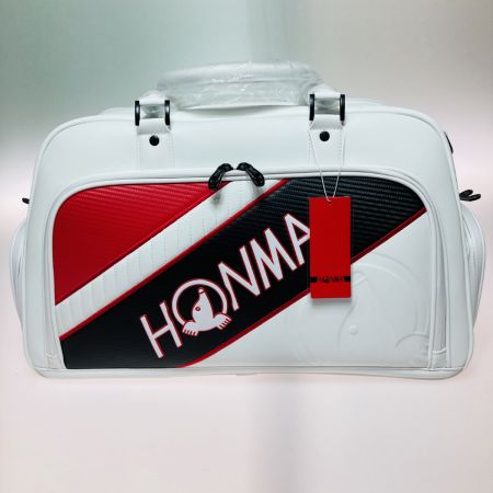  HONMA ホンマ ボストンバッグ  BB12401 ホワイト×ブラック シューズポケット付