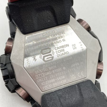  CASIO カシオ G-SHOCK ジーショック マッドマスター タフソーラー メンズ 腕時計 GWG-B1000-1A4JF 箱・取説付