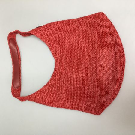  Somes Saddle ソメスサドル ヘレンカミンスキー　ラフィアバッグ　CARILLO トートバッグ  レッド