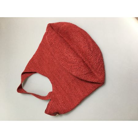  Somes Saddle ソメスサドル ヘレンカミンスキー　ラフィアバッグ　CARILLO トートバッグ  レッド