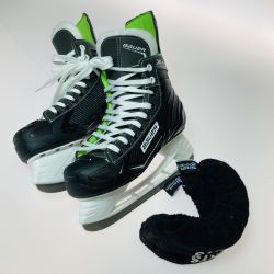 ◎◎ Bauer バウアー アイスホッケー シューズ 靴 25.5cm ブレードカバー付 未研ぎ Bランク