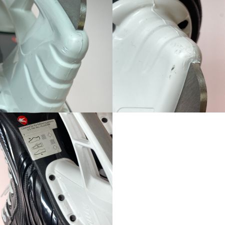  Bauer バウアー アイスホッケー シューズ 靴 25.5cm ブレードカバー付 未研ぎ