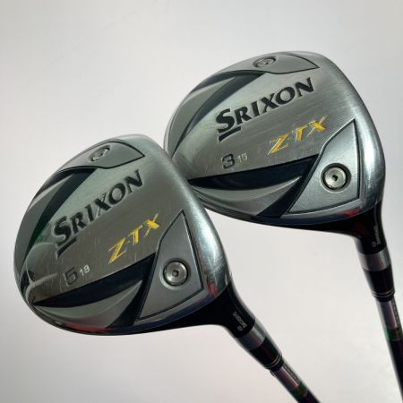  DUNLOP ダンロップ SRIXON スリクソン Z-TX 3FW 5FW フェアウェイウッド 2本セット Miyazaki 水 72S 