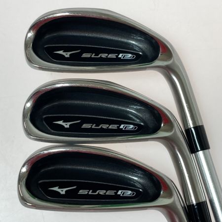  MIZUNO ミズノ SURE DD 8.9.P 3本 アイアンセット EXSAR SR