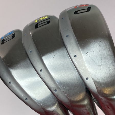  MIZUNO ミズノ SURE DD 8.9.P 3本 アイアンセット EXSAR SR