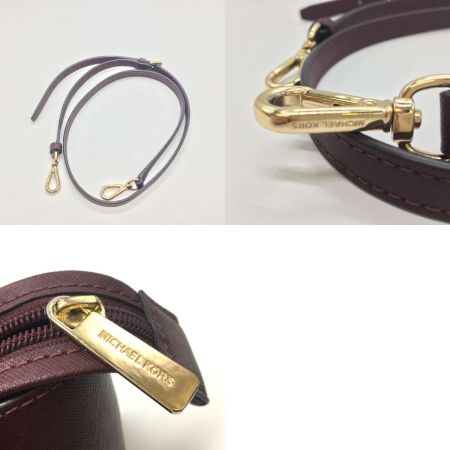  MICHAEL KORS マイケルコース ショルダーバッグ　レザー 35H8GLMM6L ボルドー