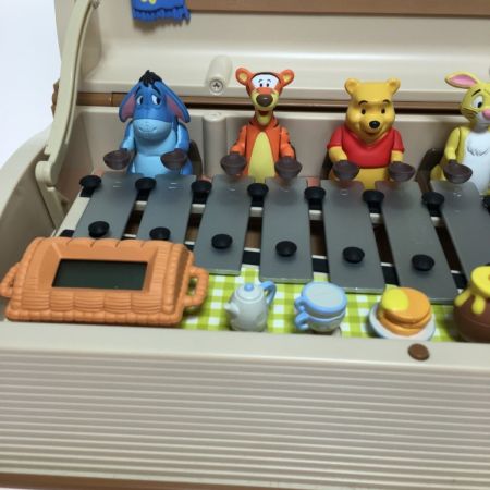  メガハウス ディズニー くまのプーさん ハニーコンサート 時計 アラーム 説明書付 動作確認済 パーツ完備