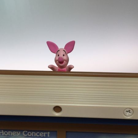  メガハウス ディズニー くまのプーさん ハニーコンサート 時計 アラーム 説明書付 動作確認済 パーツ完備