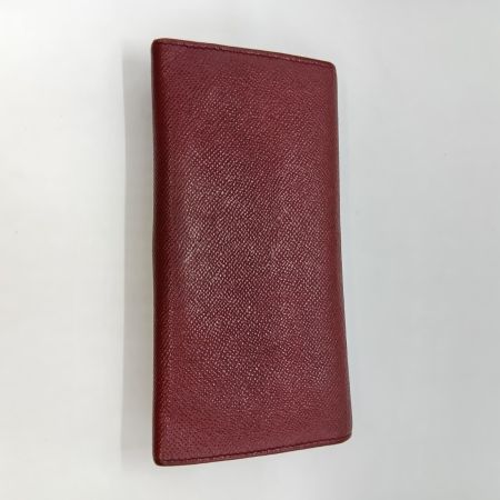  BVLGARI ブルガリ ロゴクリップ 二つ折り 長財布 33888 レッド