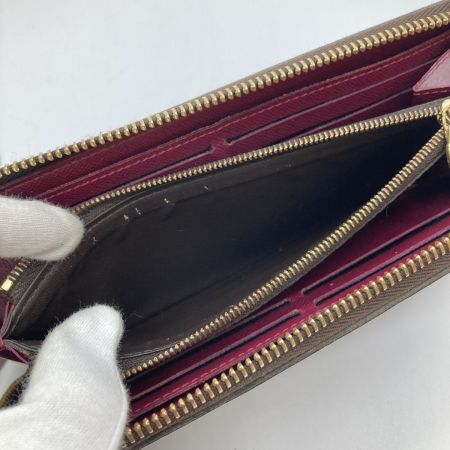  LOUIS VUITTON ルイヴィトン モノグラム ポルトフォイユ・クレマンス 長財布 M60742 フューシャ