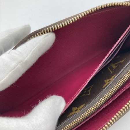  LOUIS VUITTON ルイヴィトン モノグラム ポルトフォイユ・クレマンス 長財布 M60742 フューシャ
