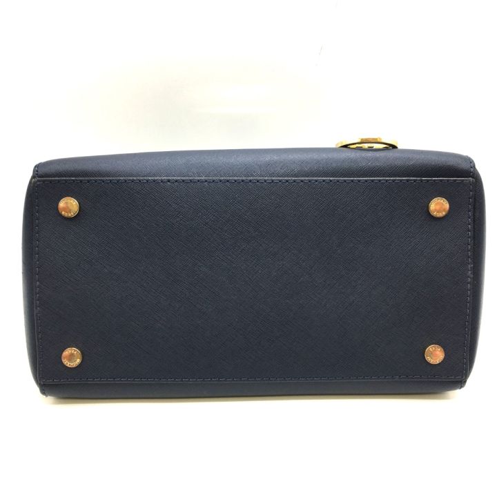 MICHAEL KORS マイケルコース ハンドバッグ 35S7GD2S1L ネイビー - 中古バッグ・財布小物