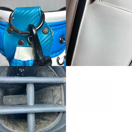  PING ピン バイカラー キャディバッグ 9型 5分割 3.5kg CB-U212 ホワイト×ブルー