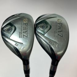 ◎◎ Bridgestone ブリヂストン PHYZ ファイズ 4UT 5UT ユーティリティ 2本セット PZ-501U SR カバー付 Cランク