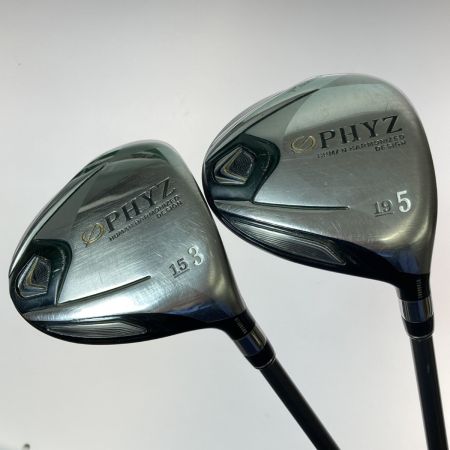  Bridgestone ブリヂストン PHYZ ファイズ 3FW 5FW フェアウェイウッド 2本セット PZ-501W SR