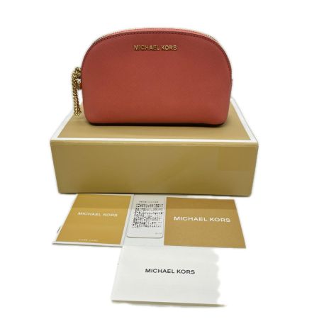  MICHAEL KORS マイケルコース  ポーチ 32H5GA1M2L ピンク