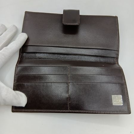  FENDI フェンディ ズッカ 長財布 2277･51339・018 ブラウン