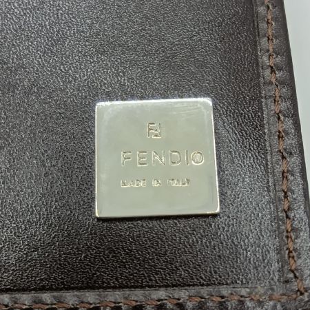  FENDI フェンディ ズッカ 長財布 2277･51339・018 ブラウン