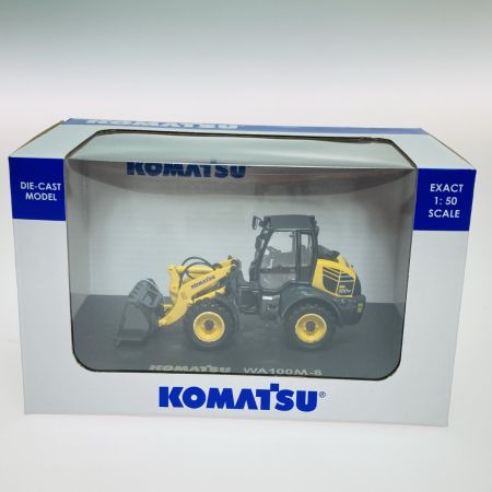  KOMATSU ミニカー 1/50 ホイールローダー ダイキャスト WA100M-8