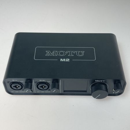  MOTU M2 2in 2out USB-C オーディオインターフェース 本体のみ 通電のみ確認 ジャンク M2