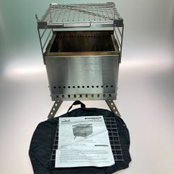 ◎◎ WINNERWELL 折りたたみ式 二次燃焼型 グリル & 焚き火台 910251 Cランク