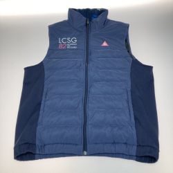 ◎◎  ルコックスポルティフ 中綿ベスト アウターベスト メンズ ゴルフ QGMQJK52 ネイビー Bランク