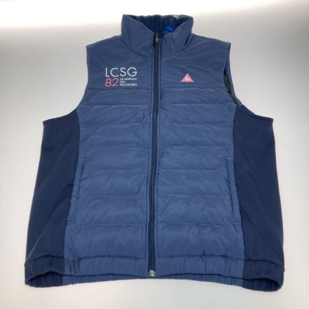   ルコックスポルティフ 中綿ベスト アウターベスト メンズ ゴルフ QGMQJK52 ネイビー