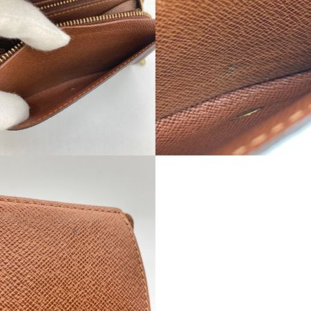  LOUIS VUITTON ルイヴィトン モノグラム ポルト モネ・ビエ トレゾール 2つ折り財布 M61730 ブラウン