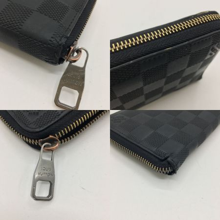  LOUIS VUITTON ルイヴィトン ダミエ　アンフィニ ジッピーウォレット ヴェルティカル  N63548