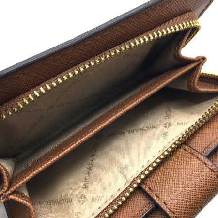  MICHAEL KORS マイケルコース 2つ折り財布 35F8GTVF2B ブラウン
