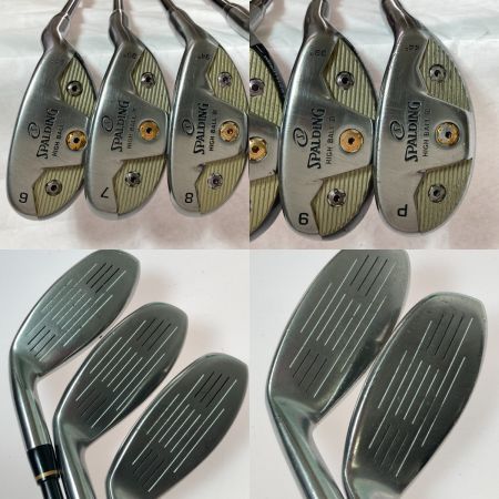   HIGH BALL III ハイボール3 6-9.P 5本 アイアンセット SPALDING スポルディング