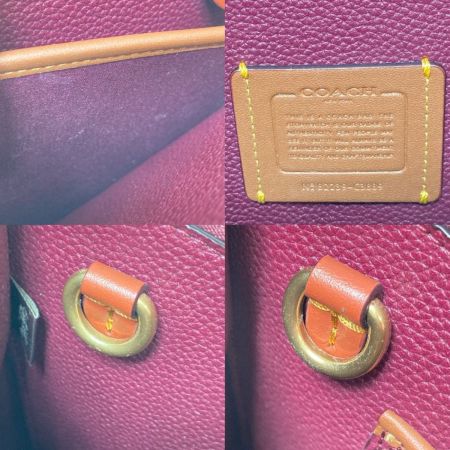  COACH コーチ タイラー キャリーオール 28 シグネチャー キャンバス ハンドバッグ C3889 ブラウン