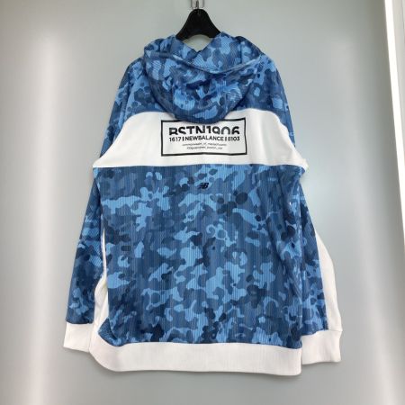  NEW BALANCE ニュー・バランス ジップアップパーカー サイズ 6 012-0162101 ブルー