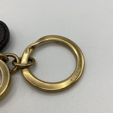  GUCCI グッチ ハート モチーフ インターロッキング キーホルダー キーチャーム ブラック