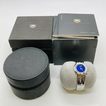  TAG HEUER タグホイヤー アルターエゴ クォーツ レディース 腕時計 WP1313 ケース生地剥がれ有