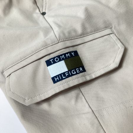  TOMMY HILFIGER トミーヒルフィガー ゴルフウェア ゴルフパンツ テーパードパンツ Lサイズ THMA372 ベージュ